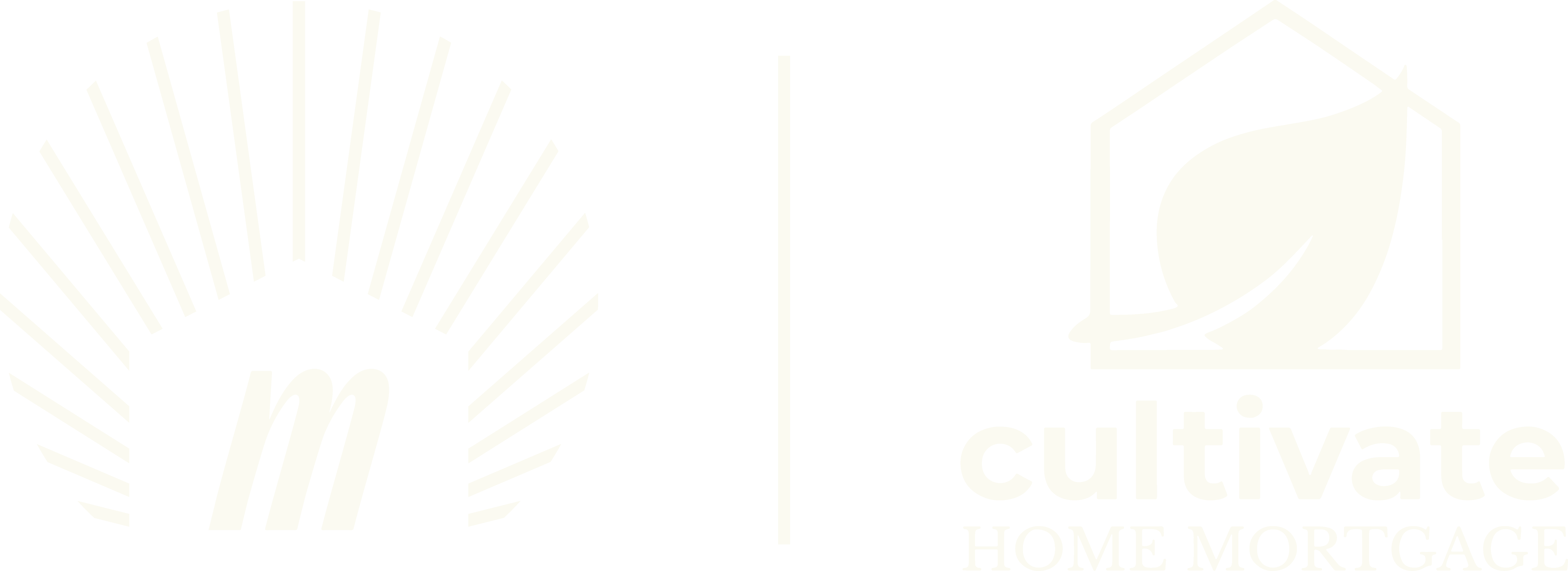 Cultivate Home Mortgage logo next to Momentary Lending logo